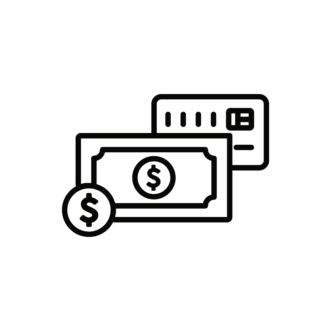 Cash and credit cards